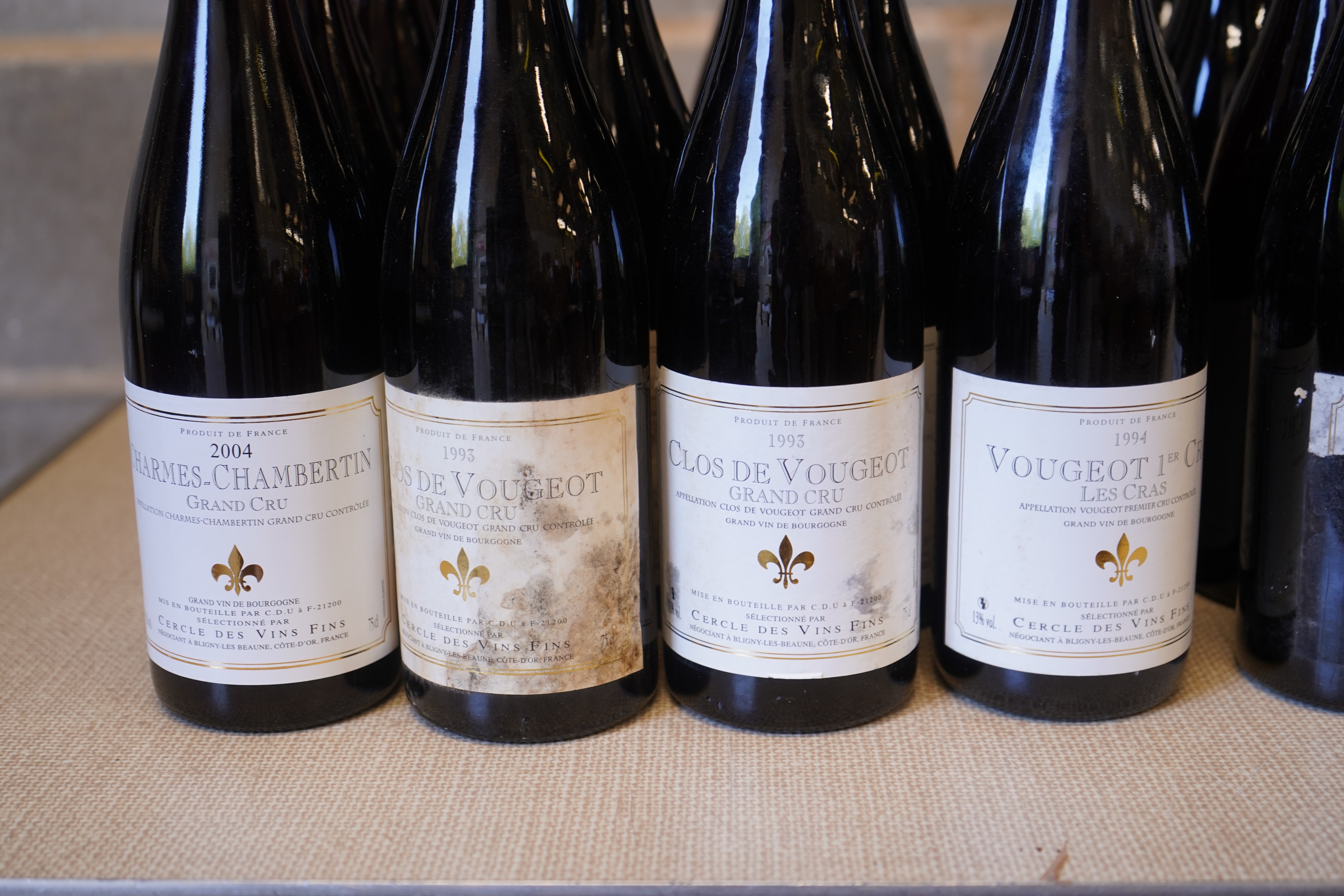 Cercle des Vins Fins: A mixed parcel of red Burgundy